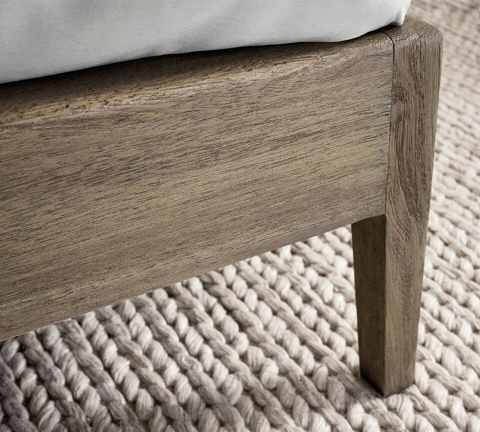 Layton Upholstered Platform Bed Pottery Barn Australia